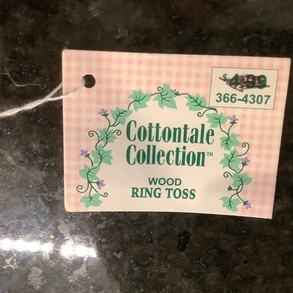 Rabbit Wood Ring Toss w/3 Rings - Picture 7 of 8